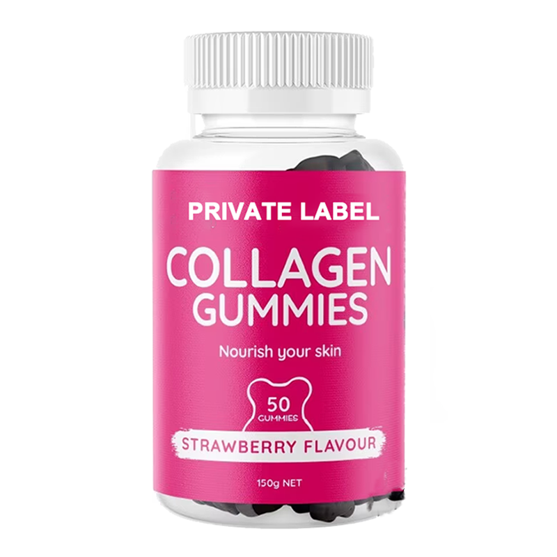 Collagen Manufacturer Supply Collagen Boost Supplements Hydrolyzed 500da Fish Collagen Peptide Vitamin Gummies For Skin