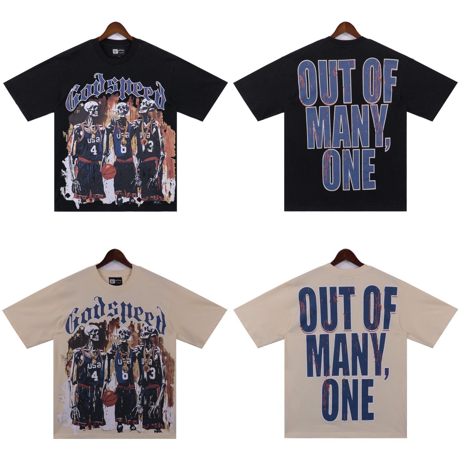 Wholesale Godspeed Cotton Men′ S T-Shirts Oversize Cotton Tee Hot Sale Bulk Order T Shirts