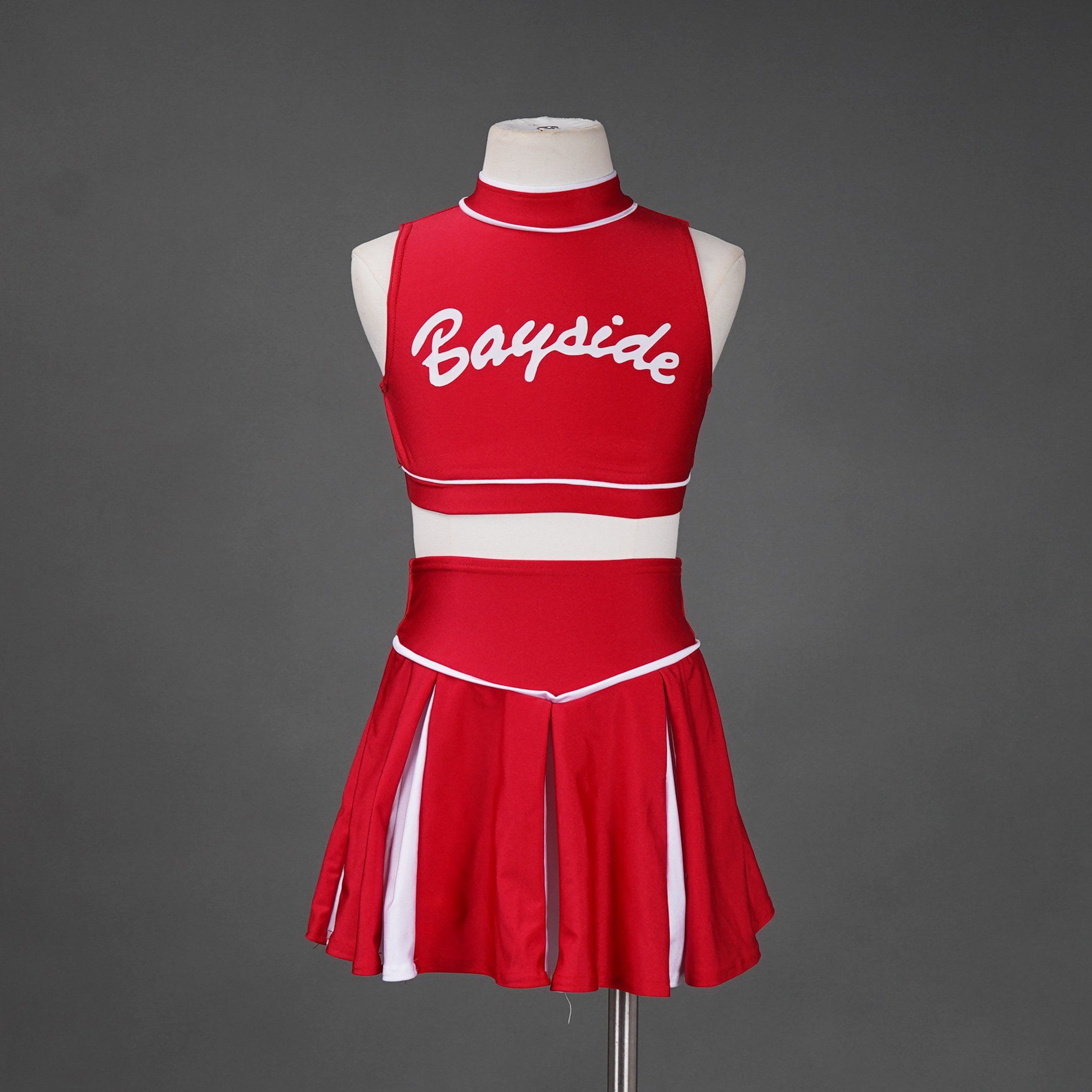 Cheer Leading Team Dance Costumes Adult Crop Top Skirt Sets School Uniforms for Women