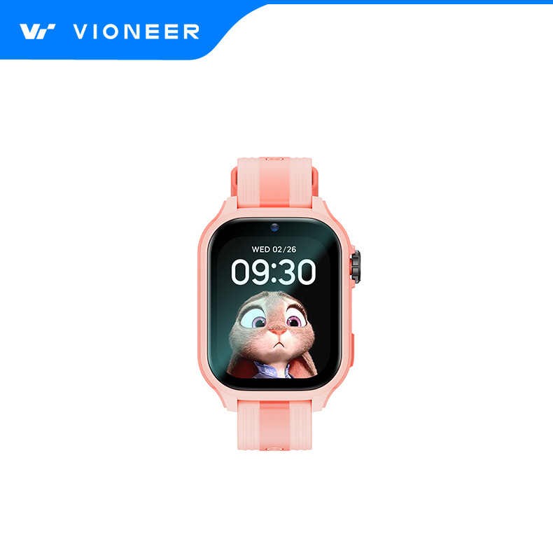 China Original Supplier Vioneer 4G GPS Beidou a-GPS WiFi Lbs G-Sensor Multi-Tracking Mode History Playback Safe Zone Video Call Voice Chat Kids GPS Watch