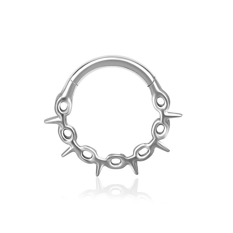 Implant Grade F136 Titanium Rings for Men Helix Ring Earrings Piercing Jewelry