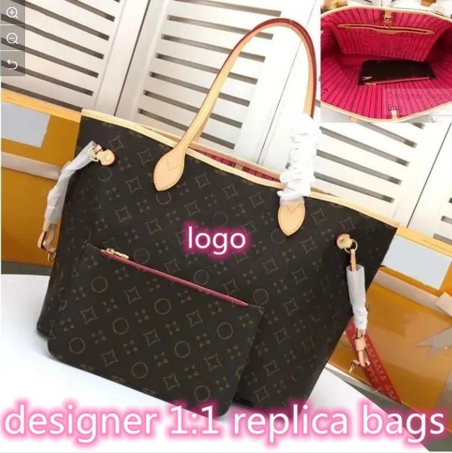 Designer Bags Handbag Totes Women Wallet Fashion Leather Messenger Old Flower Brown Lattice Girl Shoulder Lady Bags High Capacity Composite Shopping Bag