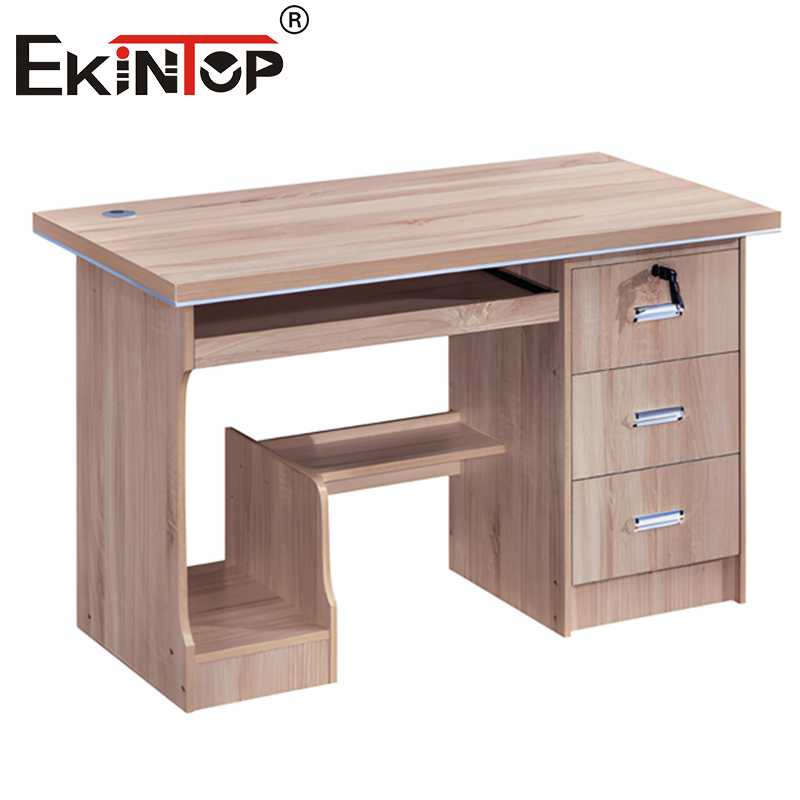 Ekintop Furniture Cheap Simple Home Work Desks with Drawers