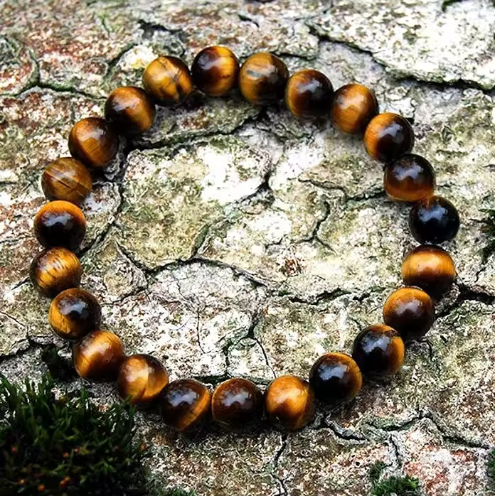 High Quality Tiger Eye Beaded Bracelet Plain Round Shape Wholesale Price Per Piece Ready To Ship Fashion Accessory For Gifts