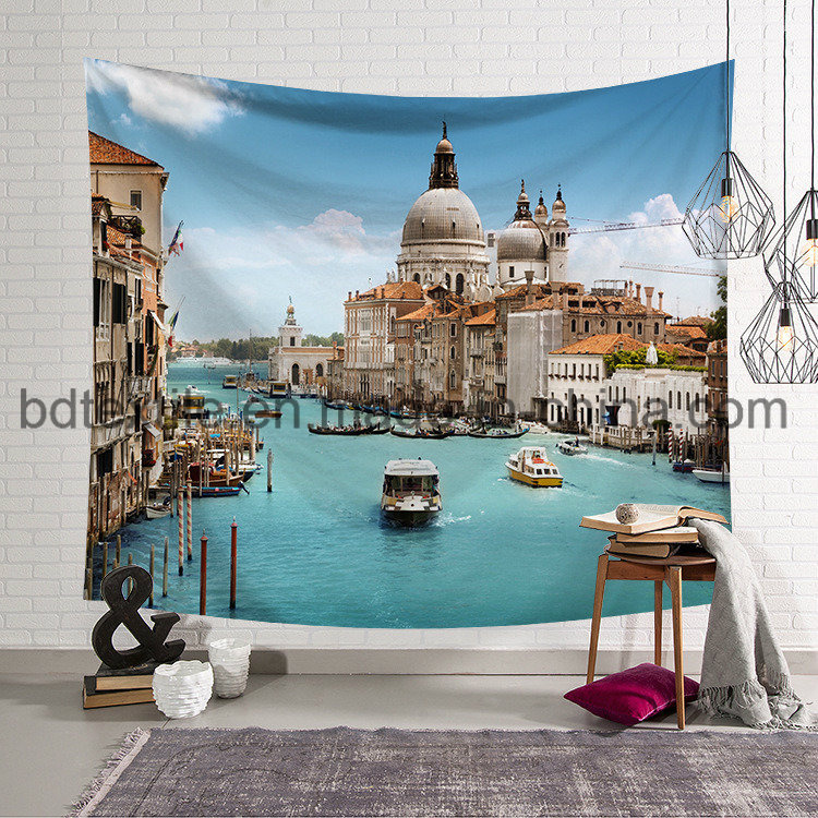 Colorful Printed Modern Wall Tapesrty for Home Decor