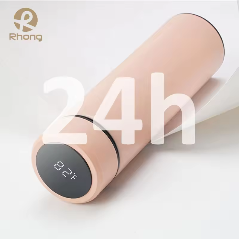 Oem 500ml Led Temperature Display Smart Bottle Thermos Smart Intelligent Termo Digital Vacuum Flask Tumblers Cups With Designs