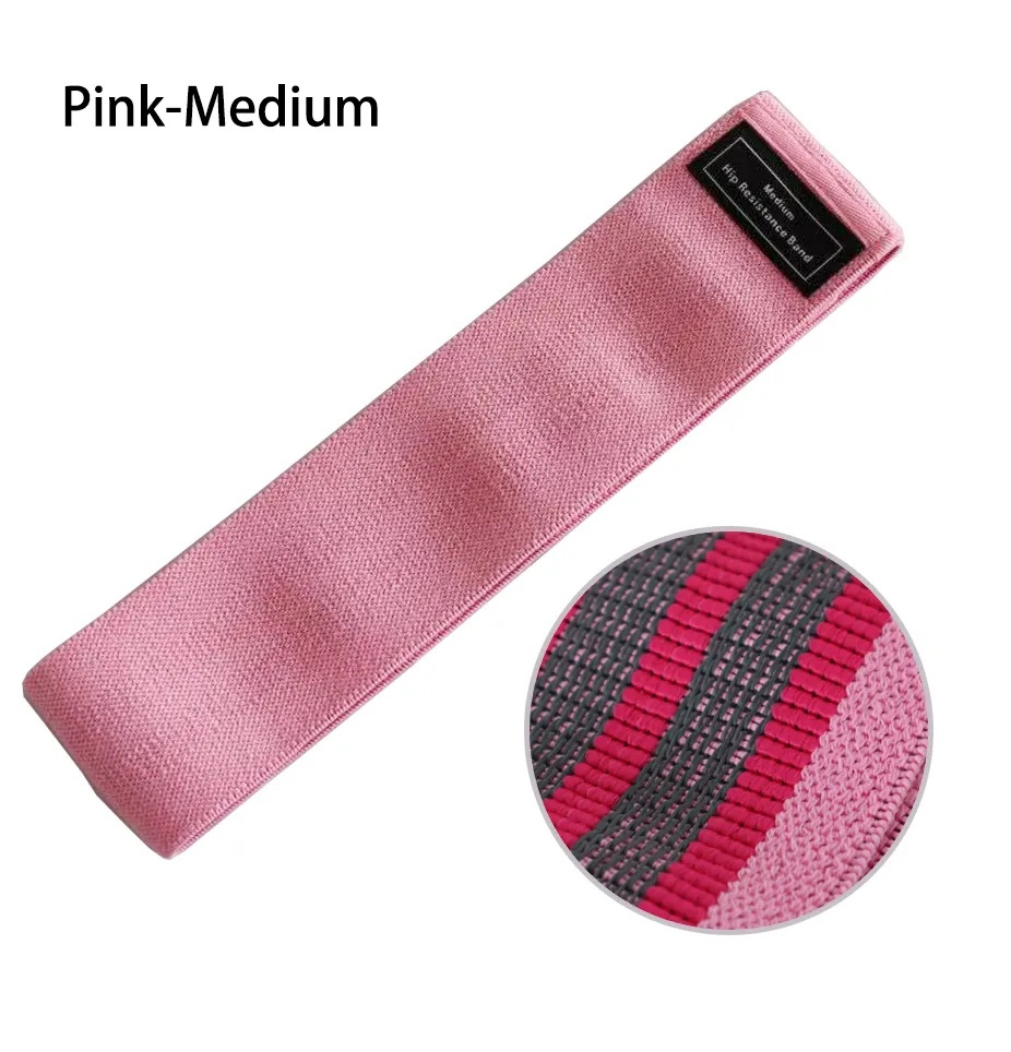 Hot Sell Women Beauty Butt Hip Cirle Fabric Loop Resistance Band for Home Yoga