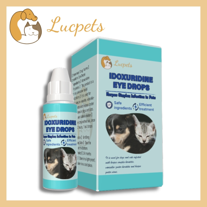 Pet Idoxuridine Eye Drops for Herpes Simplex Keratitis Smallpox Keratitis Herpes Zoster of Cats and Dogs