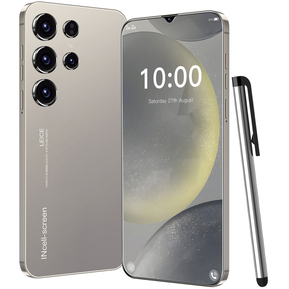 2025 Top Selling 5g Mobile Phone S24 Ultra 5g 16gb+1tb Large Screen Global Version Beauty Camera Powerful Stylus