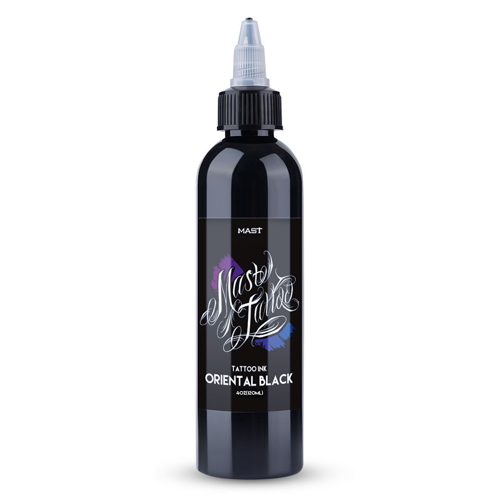 High Quality Mast Tattoo Pigment Tattoo Ink Black 4oz 120ml