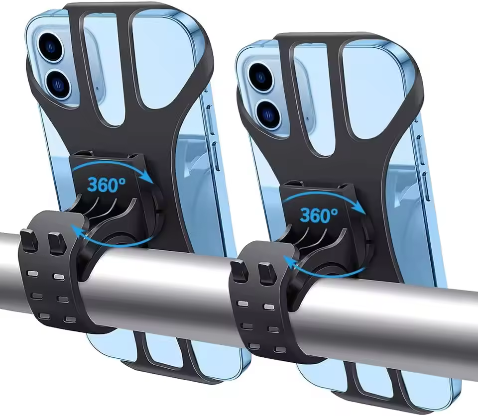 Best Seller Bike Phone Mount Universal Motorcycle Phone Holder 360 Rotatable Compatible For Iphone And Android Smartphone