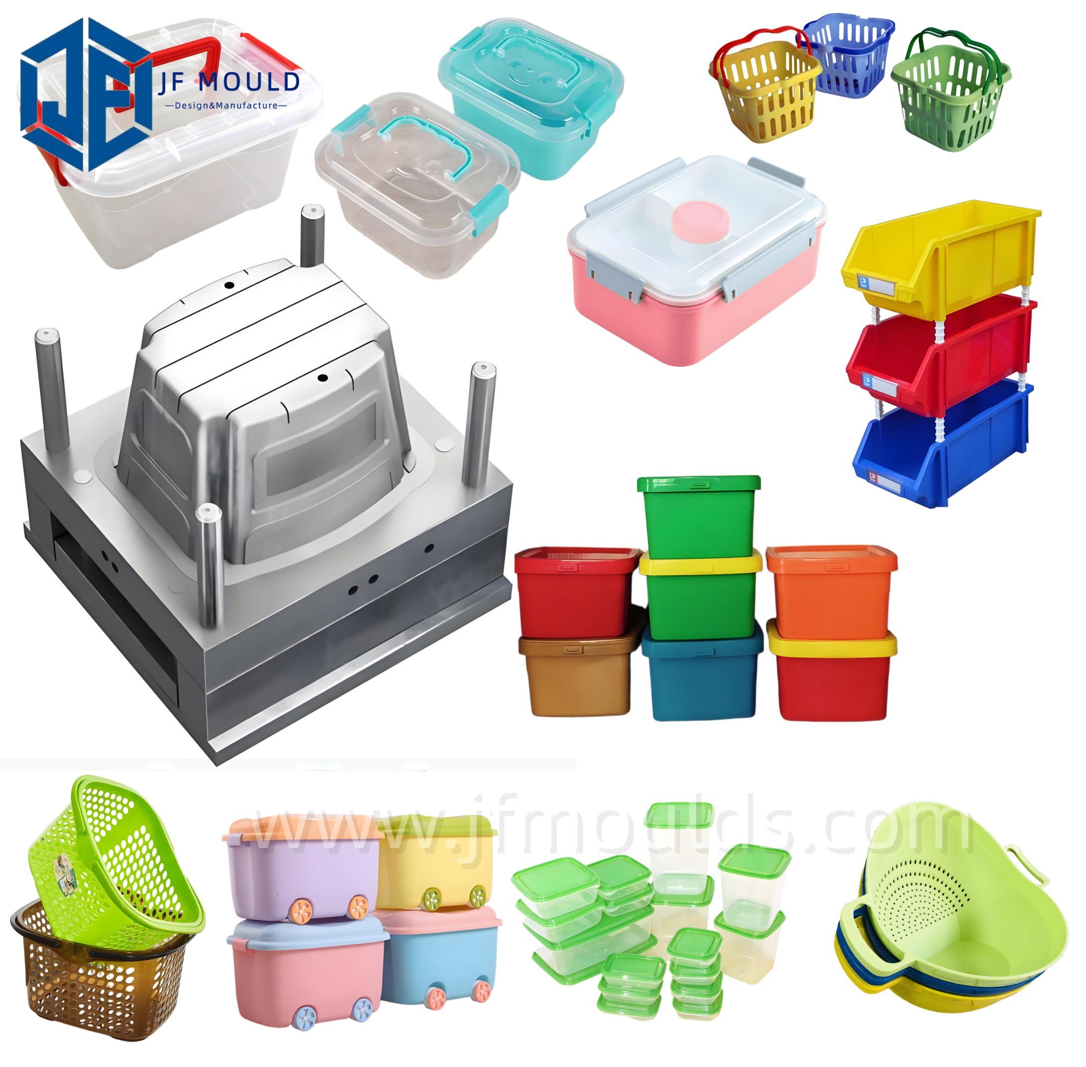 Injection Molds for Lunch Boxes, Food Storage Boxes, Seasoning Boxes, Storage and Organization Boxes, Plastic Boxes, Turnover Boxes, and Sealed Boxes