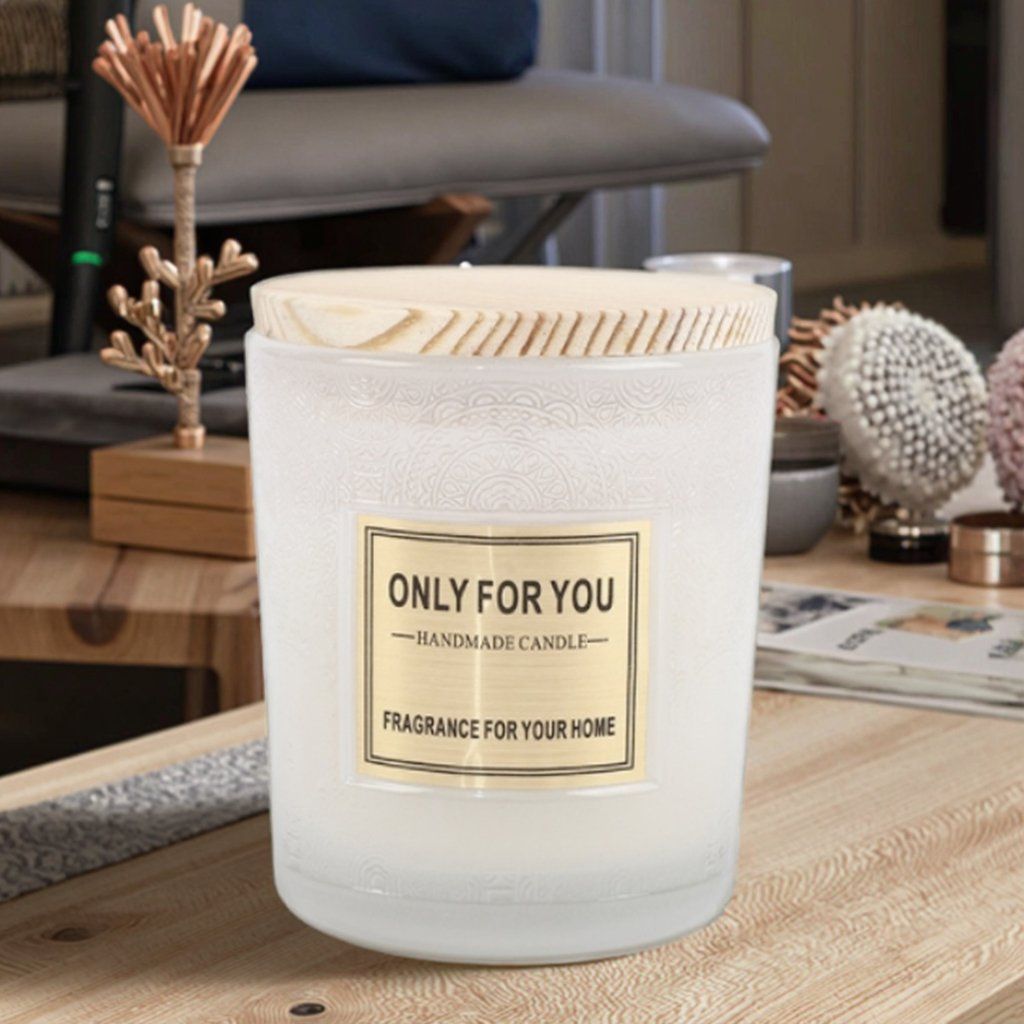 Manufacturers Bulk Wholesale Red Glass Jars Soy Wax Candles Scented Candles for Home Decor