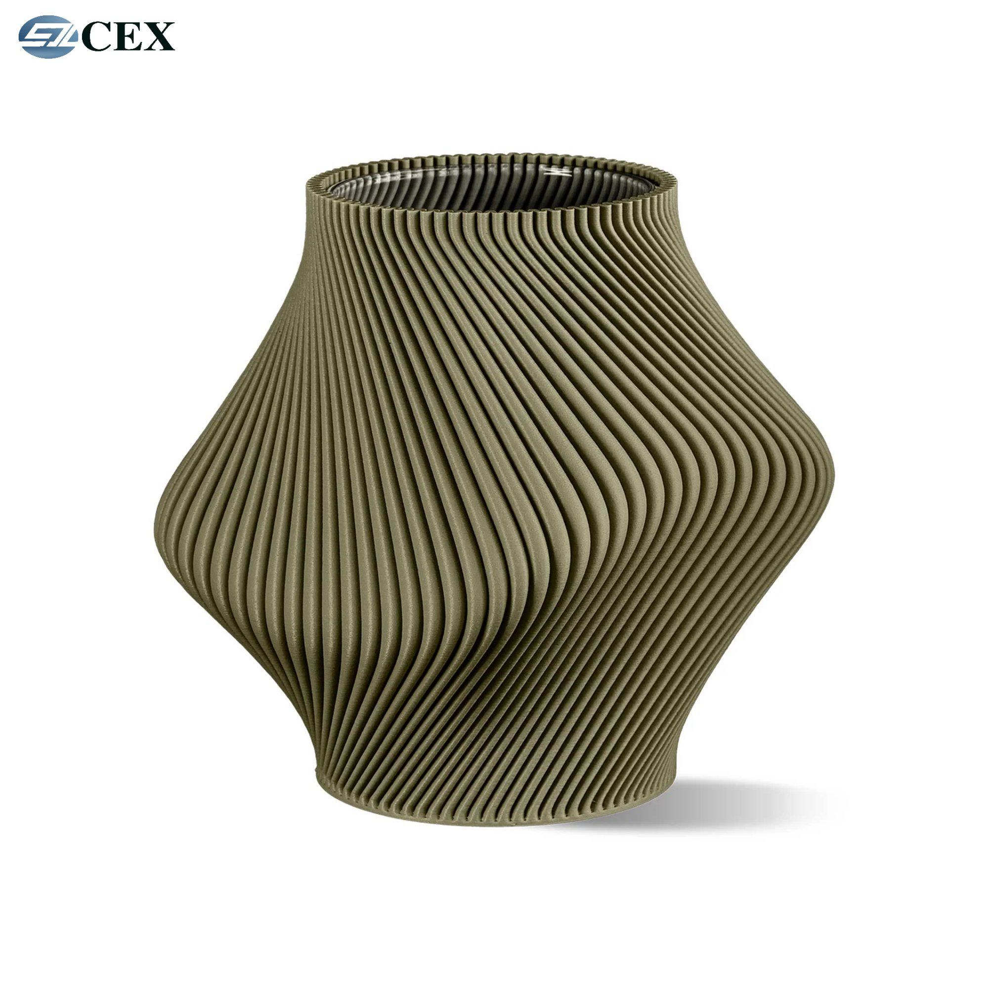 Professional 3D Printed Porcelain PLA SLA SLS Fdm Unique Home Vase Manufacturing