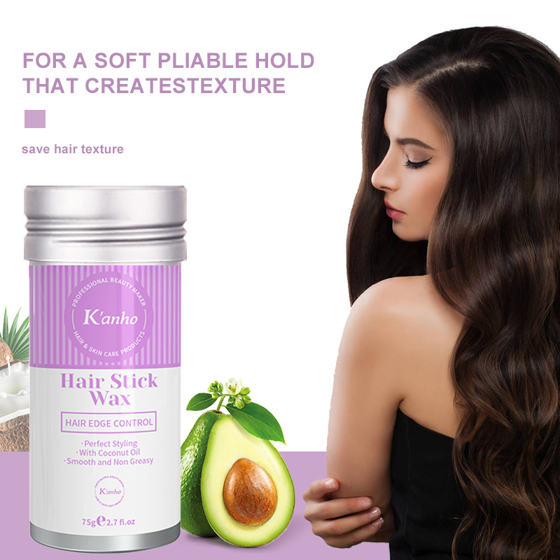 75g Kanho Purple Hair Wax Sticks