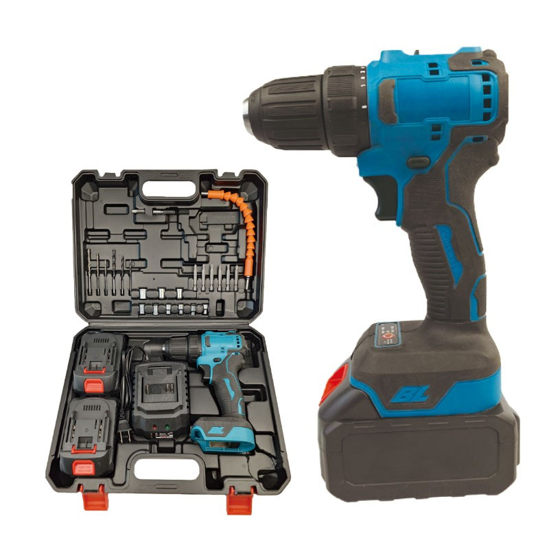 Cordless Hand Drill Combo Kit 24V Max-Compatible-Li-ion Battery Brushless Torque Fast Charger