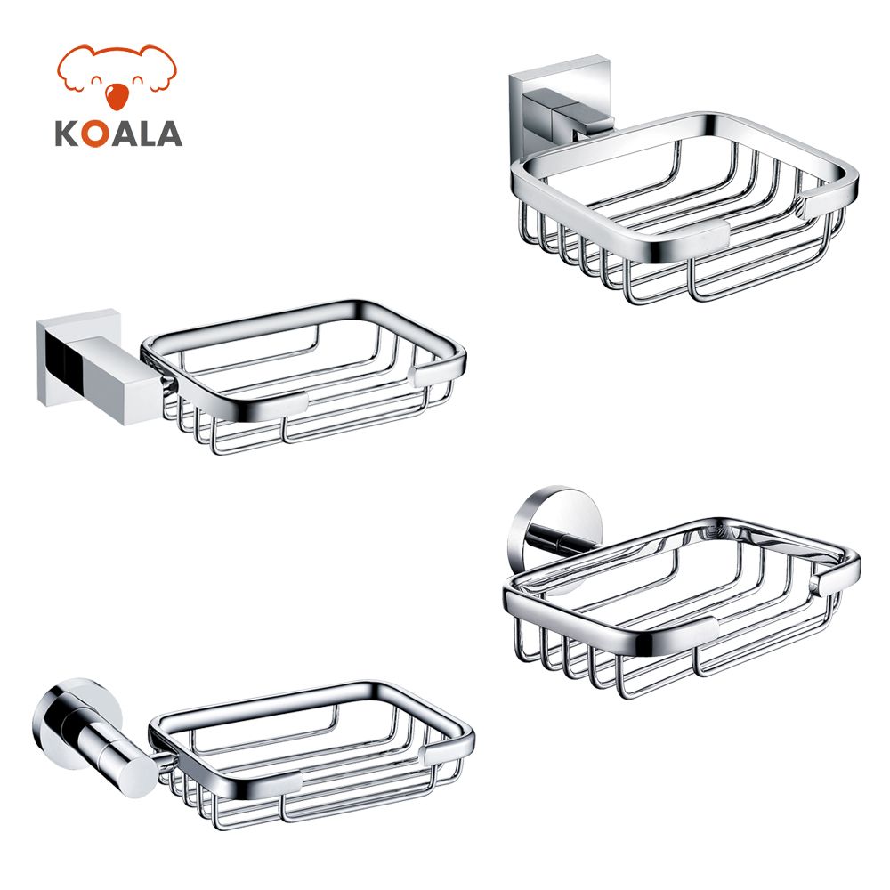 Wholesale Cheap Chrome Metal Hotel Home Bathroom Accessory Soap Dish