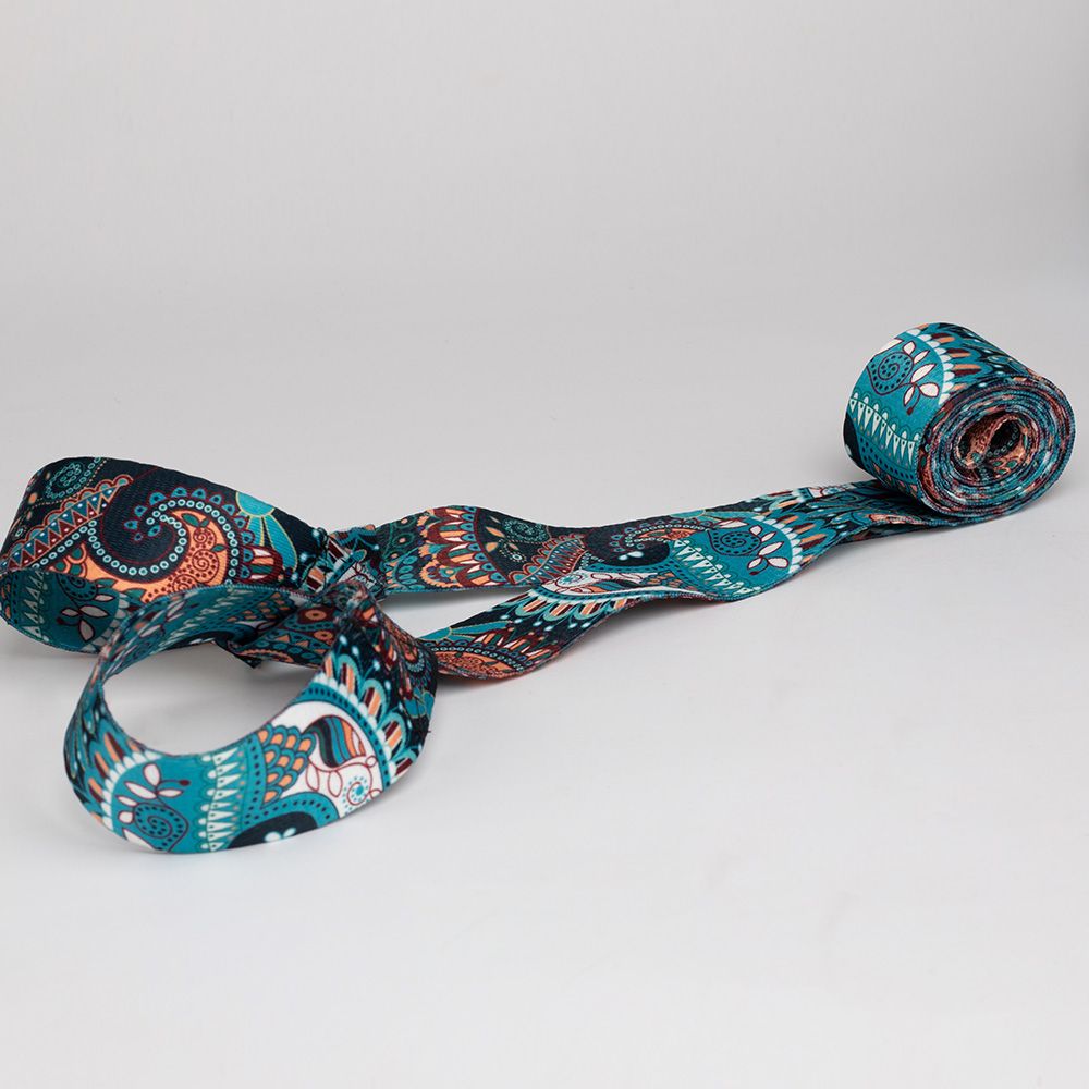 Premium Athletic Stretch Band Yoga Strap for Yoga, Pilates, Daily Stretching, Exercise, Fitness