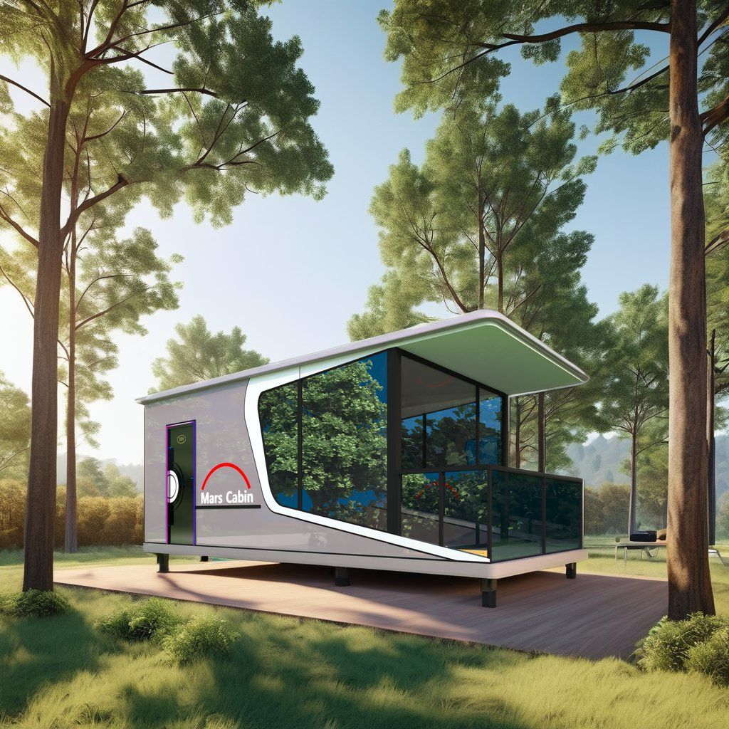 Factory Luxury Traveling Modern Prefab Detachable Homes Camping Capsule House Space Hotel Cabin Modular House with Furniture