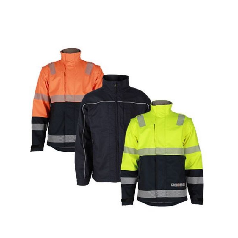 Factory Wholesale High Visible Workwear Construction Reflective Safety Work Reflective Safety Jacket