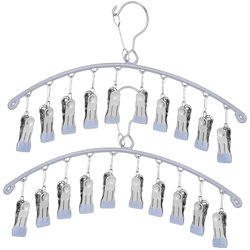 Anti-Theft Display Racks Metal Stainless Steel Hanger for Garment Laundry Clothing Clothes