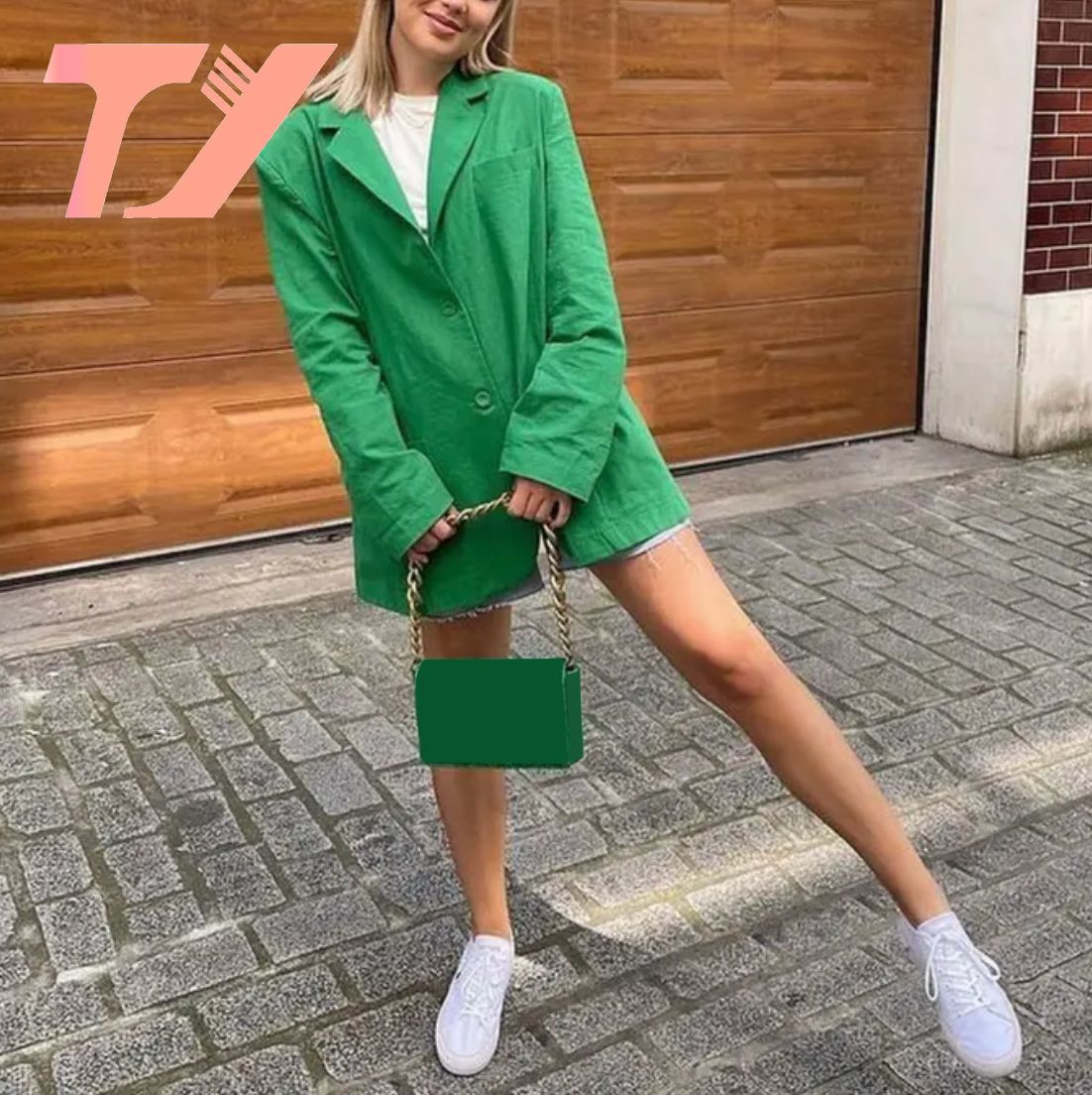 Fashion Winter Loose Women Blazer Suit Jacket Blazers for Women Long Coats for Women Ladies Streetwear Suit Jackets