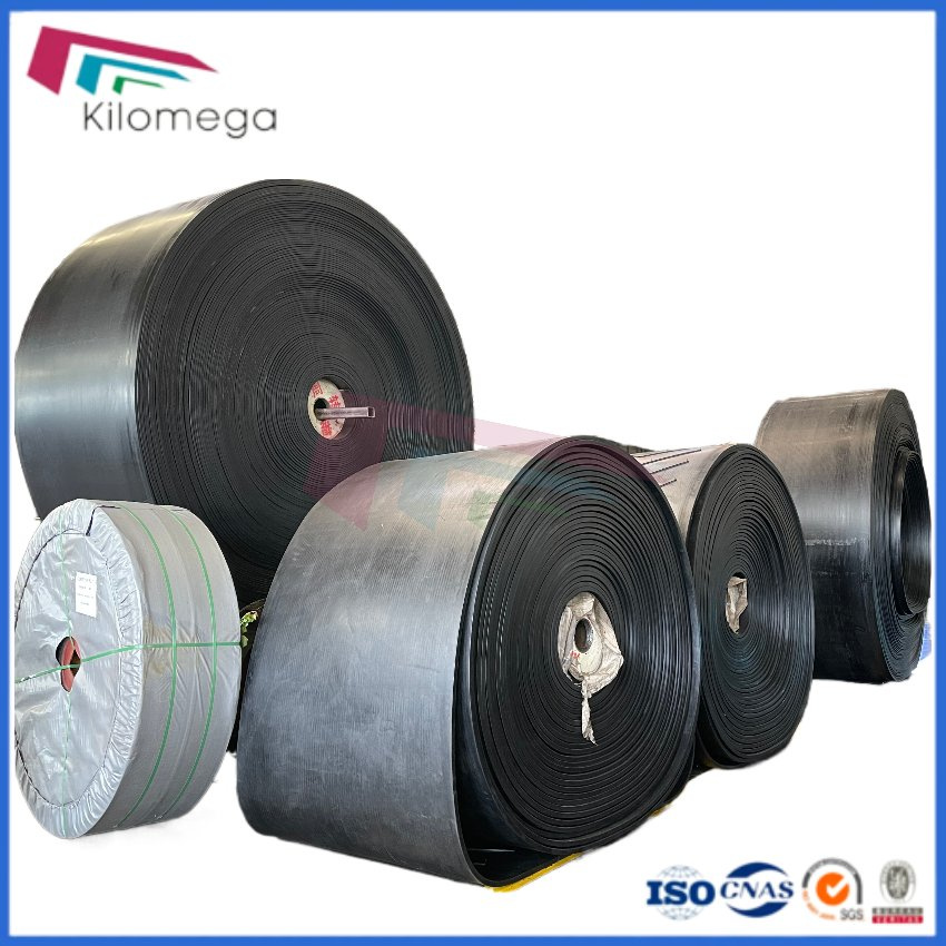 Hot Sale Material Handing Ep300 Rubber Conveyor Belt, Heavy Rubber Conveyor Belt