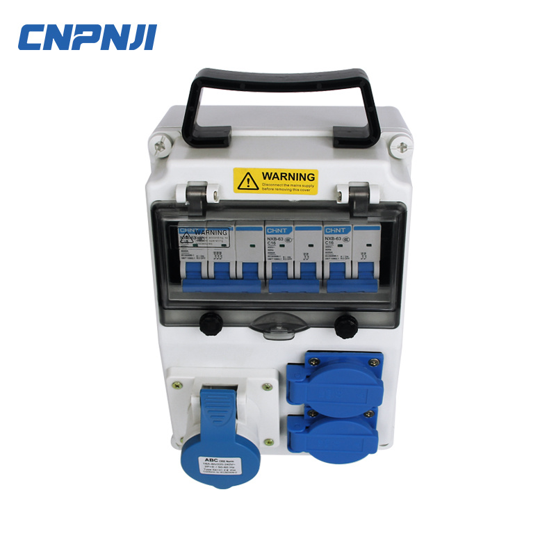 Factory Direct Sales Customize Power Distribution Box Waterproof Socket Box Circuit Breaker Distribution Box with DIN Rail 500*680*200mm