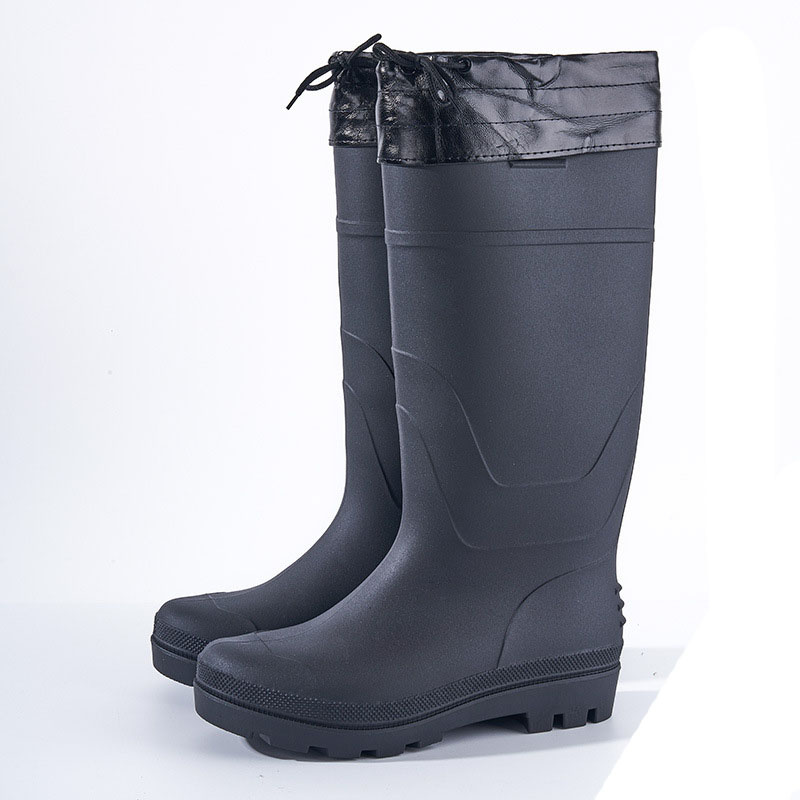 Cheap Various Color Size PVC Rubber Boots Work Rain Boots Safety Shoes