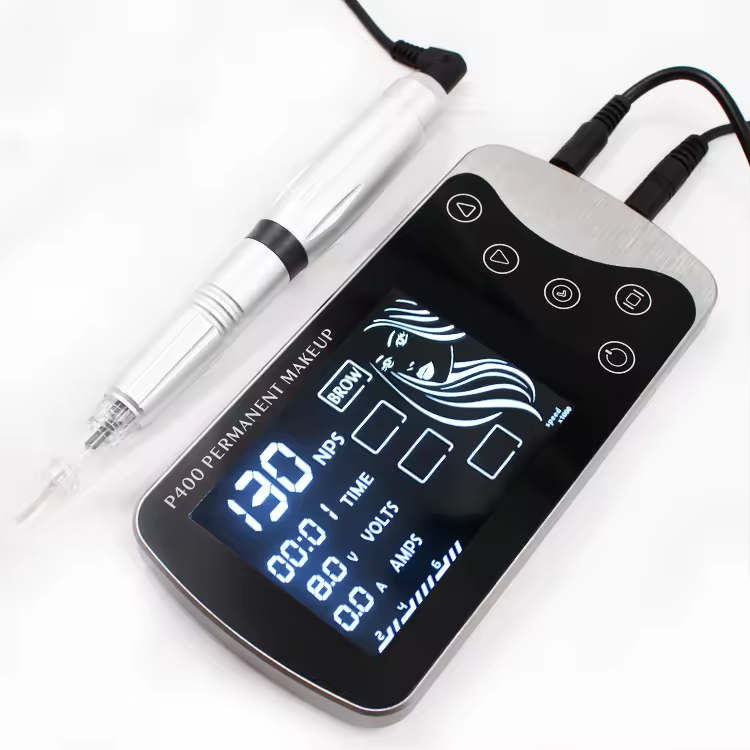Biomaser Professional P400 Permanent Makeup Rotary Machine Pen Kit For Eyebrows Latest Mini Rotary Tattoo Machine Gun