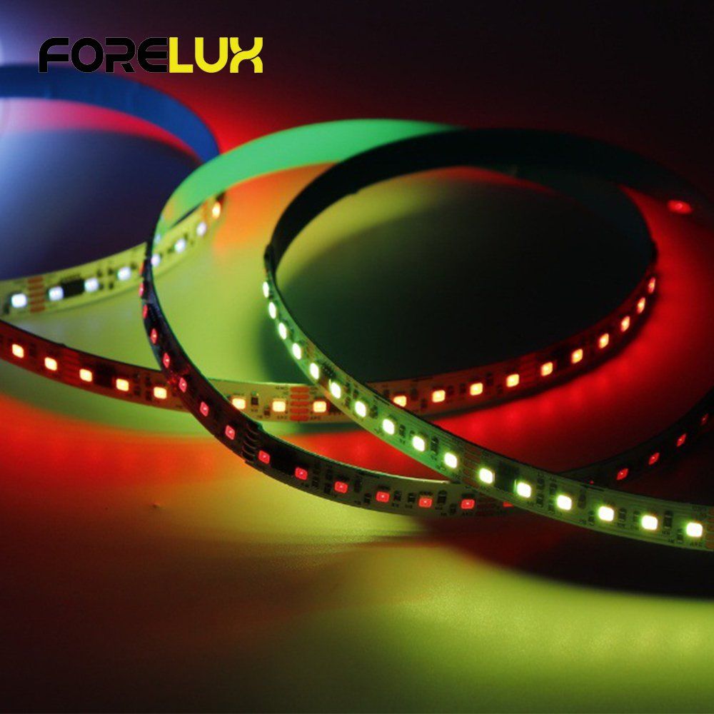 Magic RGB Pixel 10PCS/M DC24V 2835 120LEDs/M RGB 3in1 14.4W/M Power DMX Adressable LED Strip