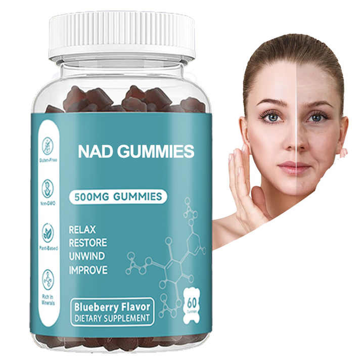 Ausreson OEM Skin Care Supplement Beauty Products Liposomal Nad Organic Nad Gummies
