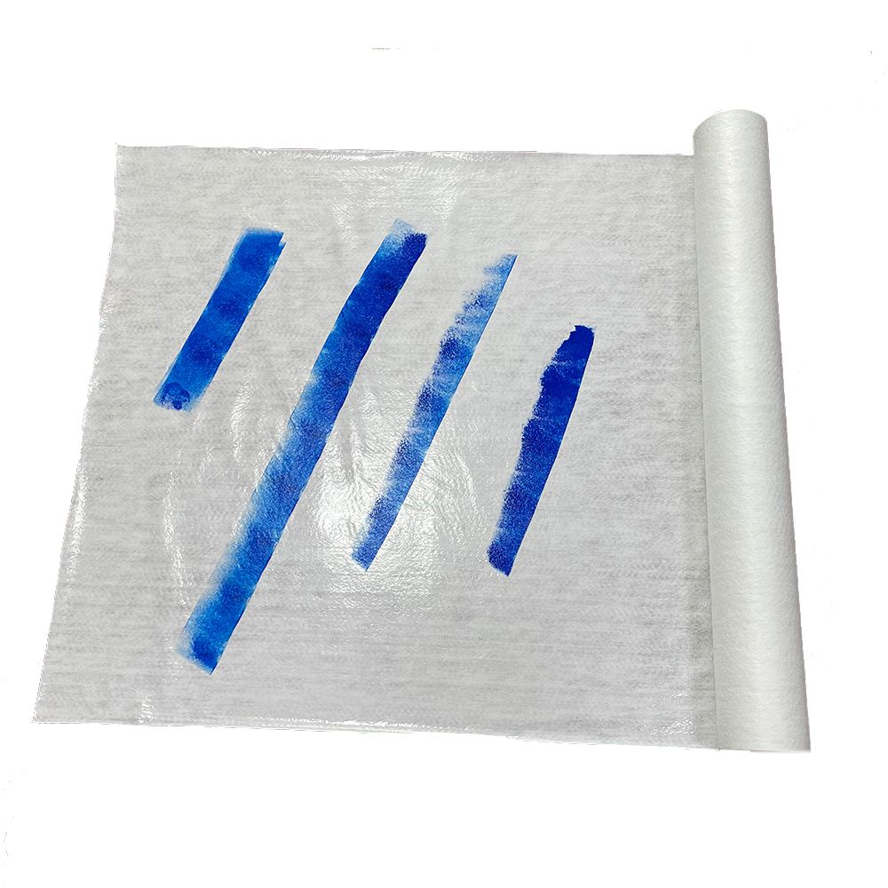 White Sticky Felt Sheets for DIY Crafting and Waterproof Floor Protection Roll