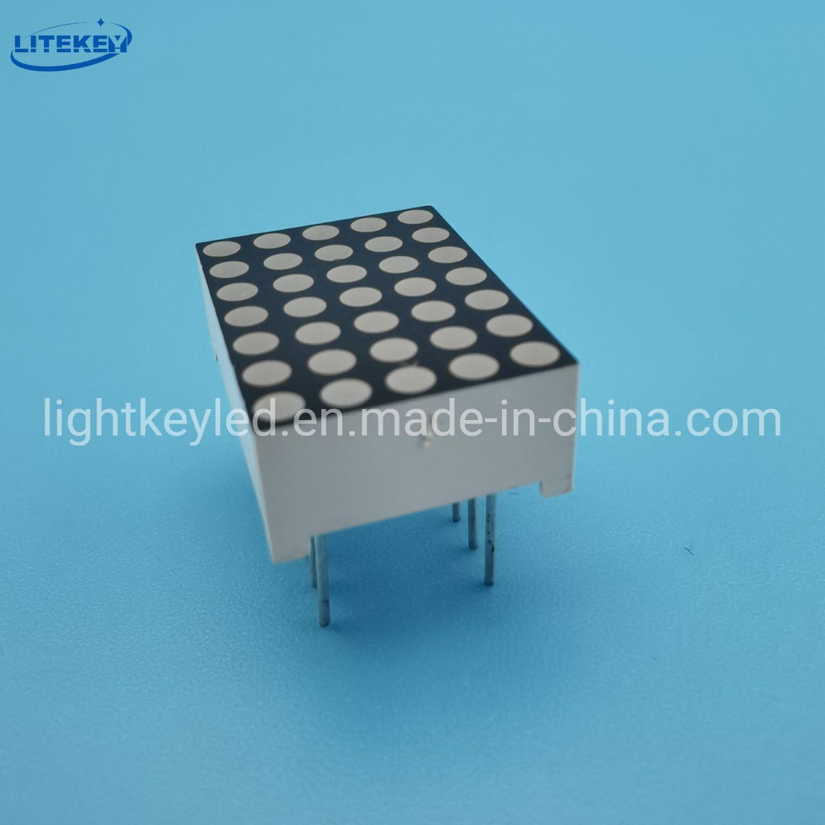 RoHS Compliant 0.7 Inch 5X7 LED DOT Matrix with One Side Pins From Expert Manufacturer