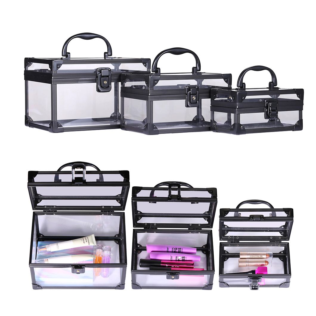 Large Transparent Acrylic Storage Box Makeup Jewelry Organizer Low Price
