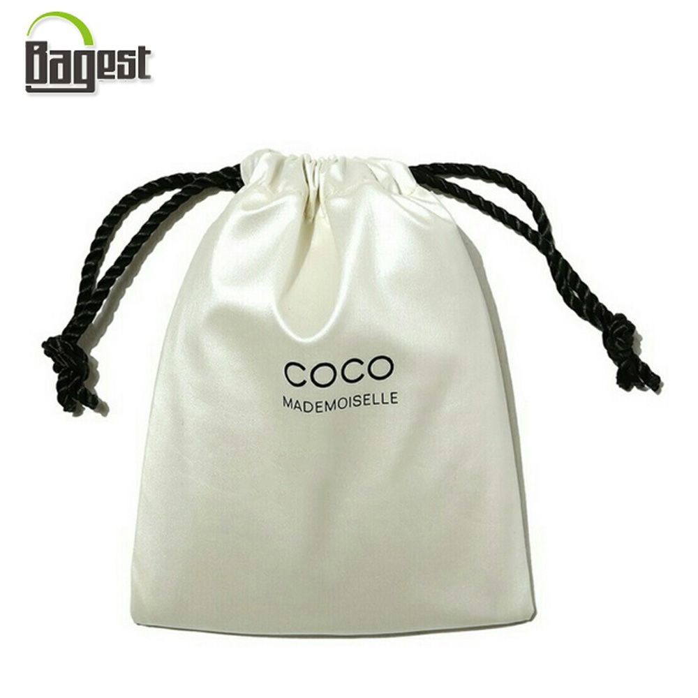 Printed Cotton Nylon Polyester Velvet RPET Gift Packing Drawstring Sack Bag Pocket Dust Cover Proof Pouch