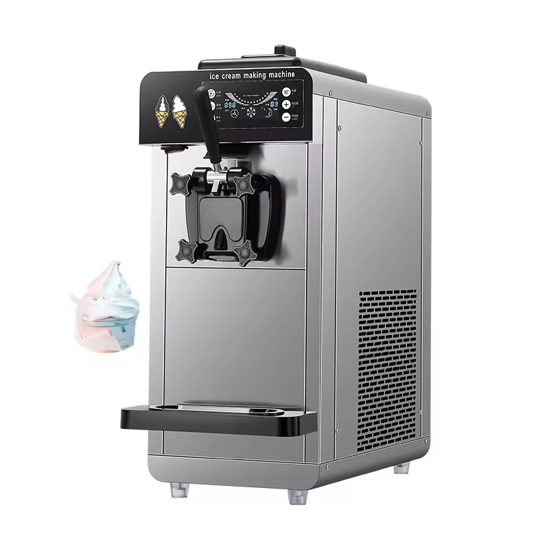 High Export Quality Microcomputer Based Control Homemade Ice Cream Machine For Coffee Shop