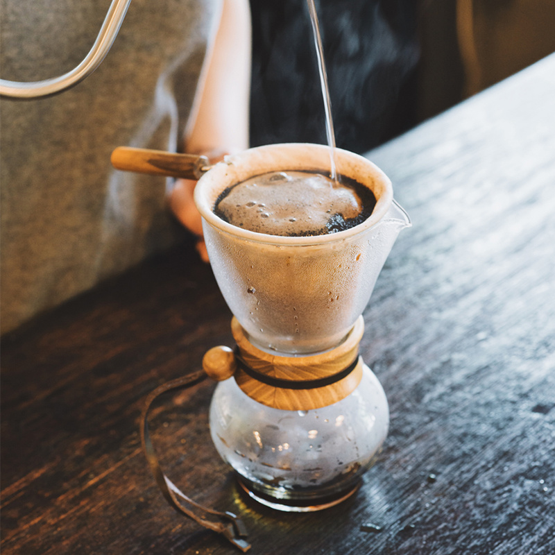 High Quality Coffee Maker Pour Over 6 8 Cups Filter Classic Series Glass Coffee Makers Chemex