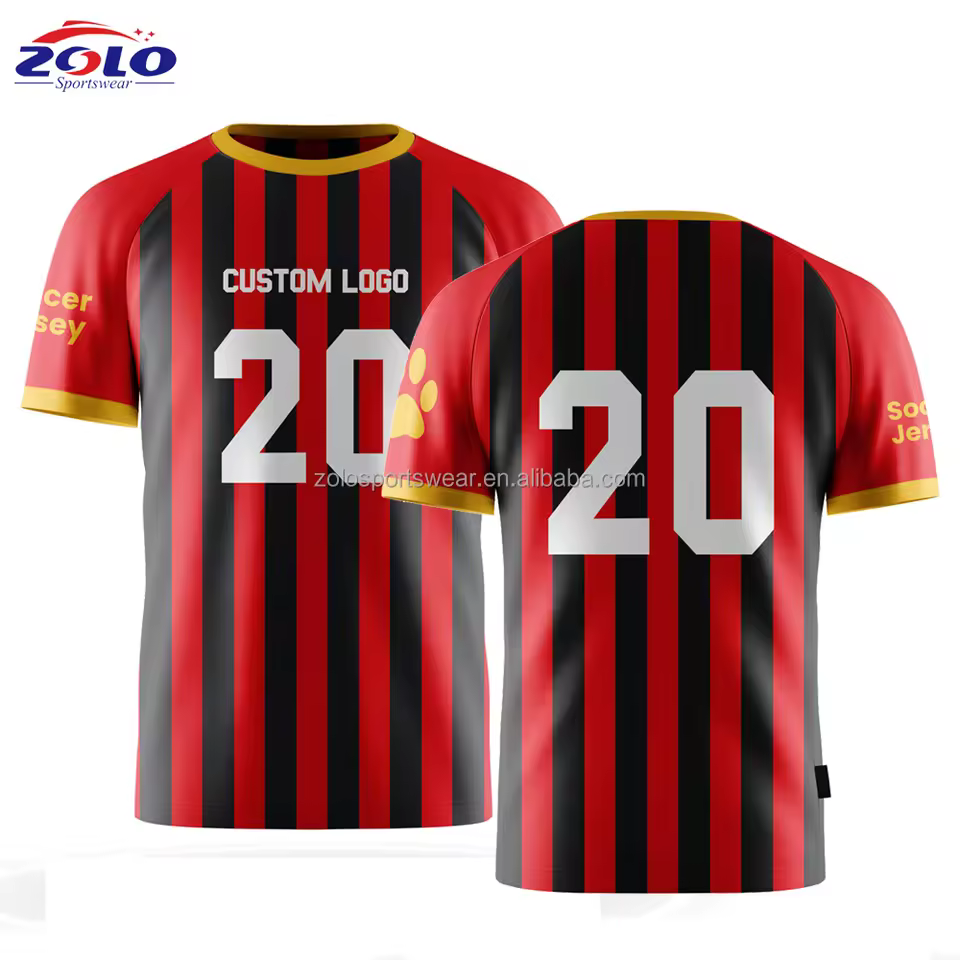 Approved Manufacturer Retro No Brand Latest Soccer Jersey Design Custom Retro Soccer Jersey