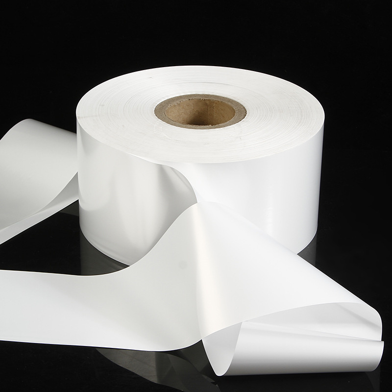 Supply BOPP White Pearlescent Film Ziplock Bag Printed Chopsticks Tableware Electric Cutting Bag Plastic Packaging Film