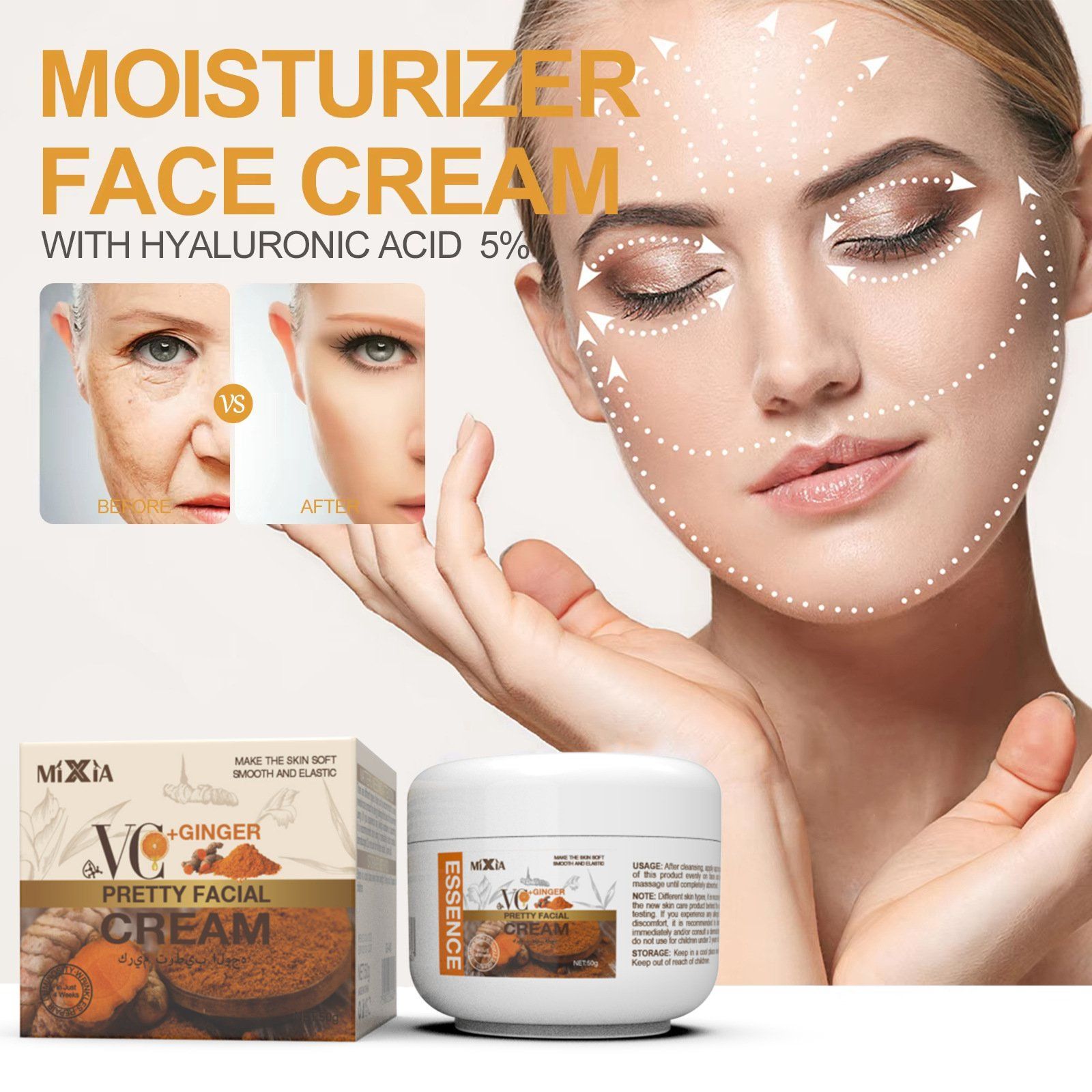 High Quality Turmeric Moisturizer Face Cream