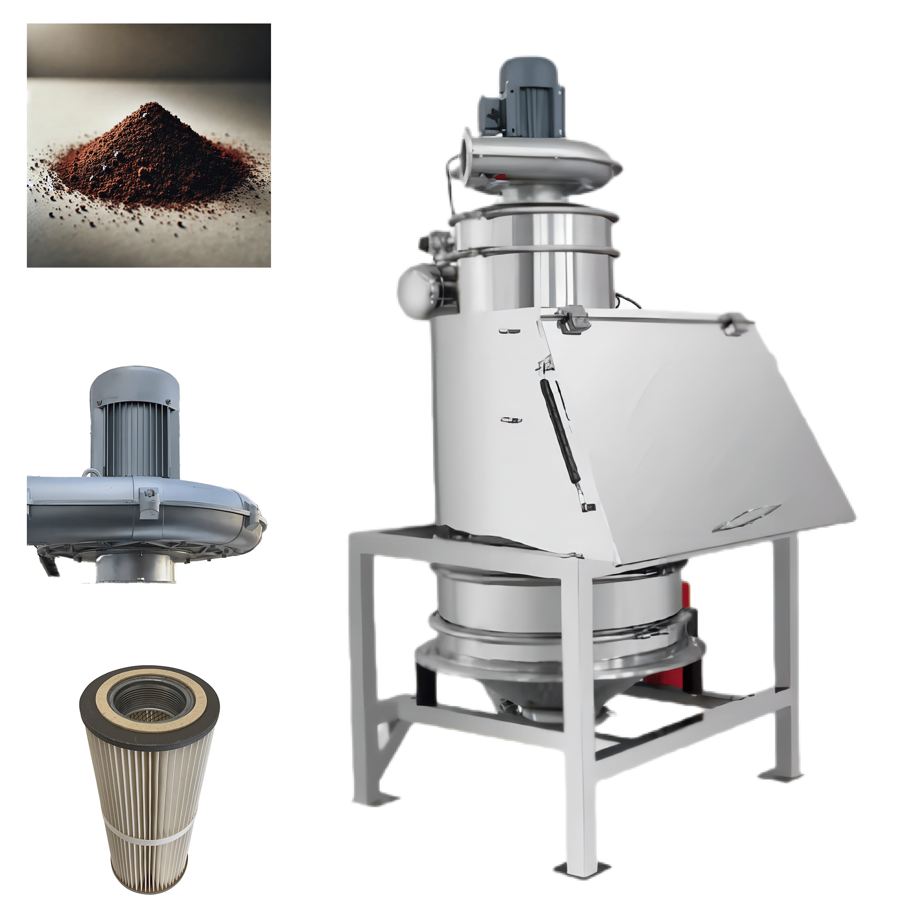 Compact-Design Dust-Free Unloading Station for Seamless Bulk Material Handling