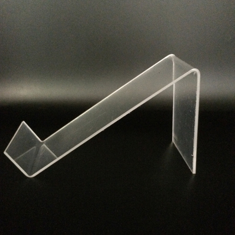 Clear Plastic Shoe Rack Acrylic Display Stand for Shoe Shop