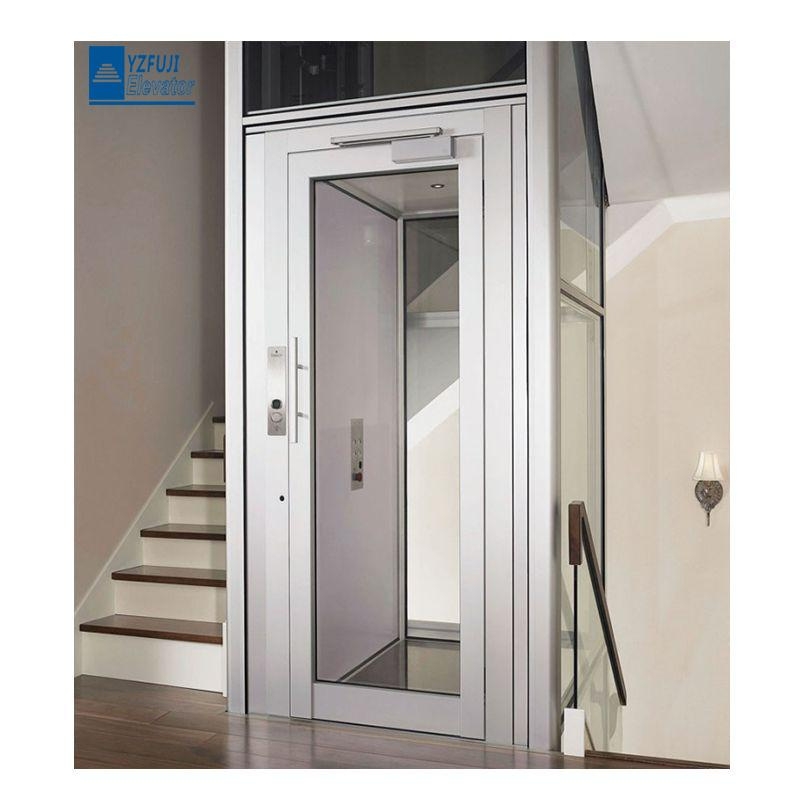 FUJI Hydraulic Home Vertical Traction Villa Panoramic Shaftless Platform Vacuum Passenger Elevator Lift