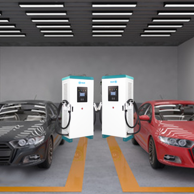 EV 60kw 80kw Ocpp CCS DC EV Charger Point Fast EV Charging Stations