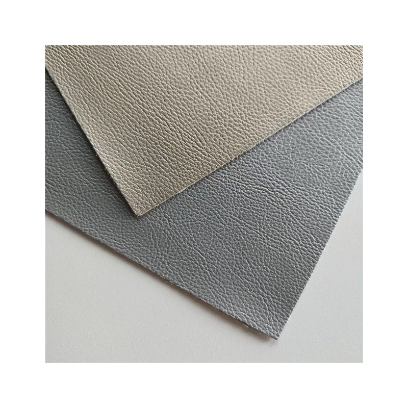 Wholesale Stock Shiny 0.7-1.2mm Waterproof Design Knitted Backing PVC Leather for Car Wheel Cover