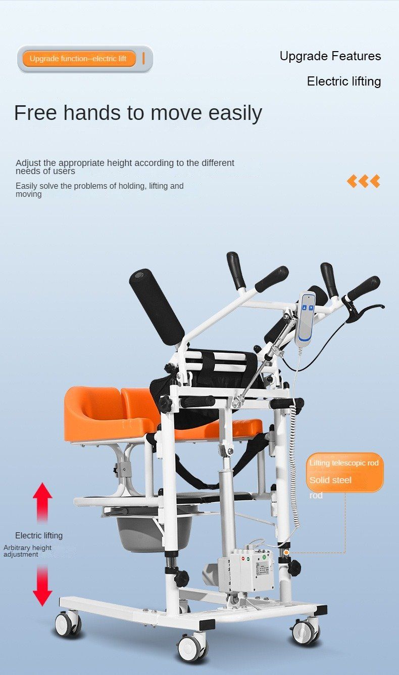 Factory Outlet Home and Hospital Heavy Duty Foldable Electric Patient Lift for Disabled Transfer