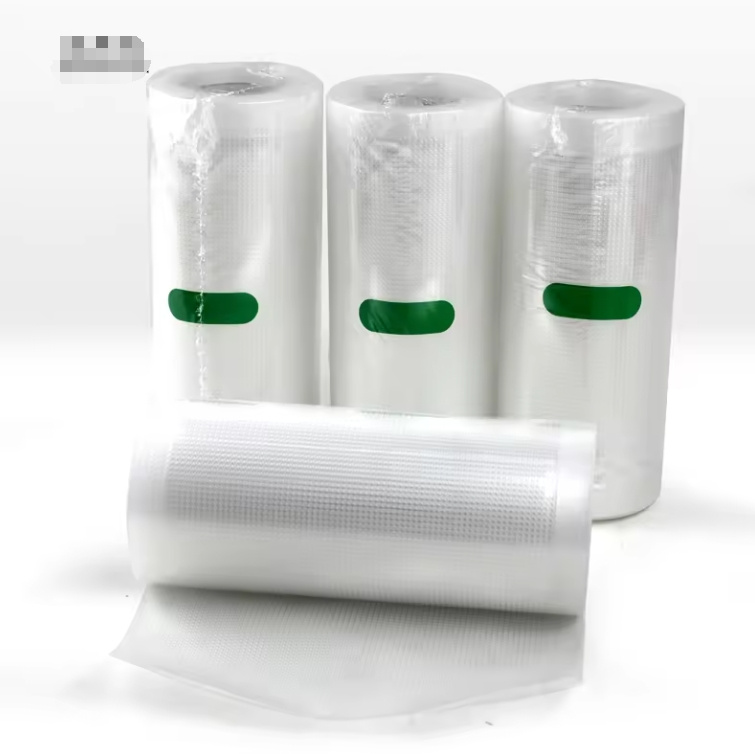 Frozen Food Packaging Heat Seal Transparent Meat Packaging Plastics Vacuum Bags