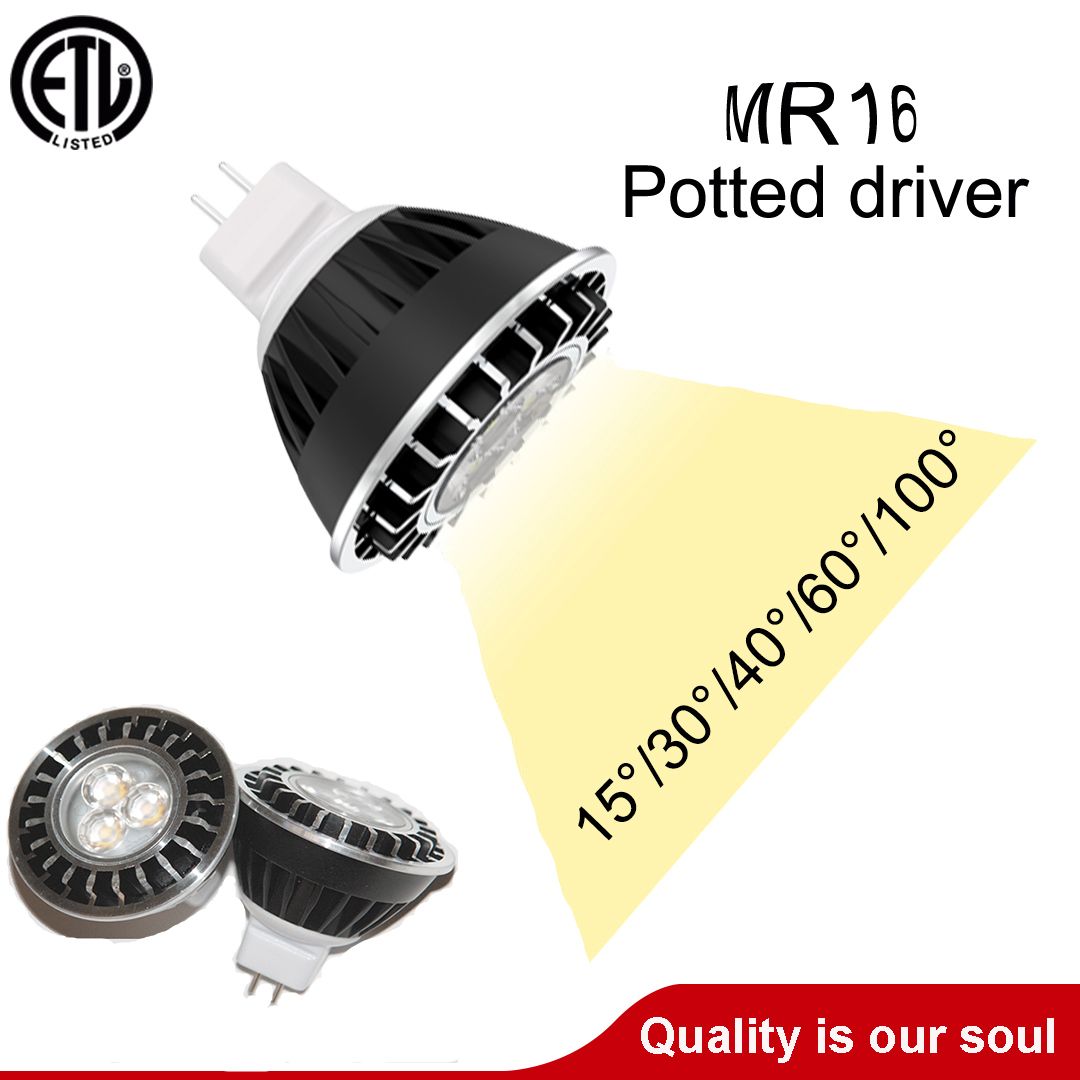 High-End LED Lighting Spotlight Bulbs MR16 with RGBW Color