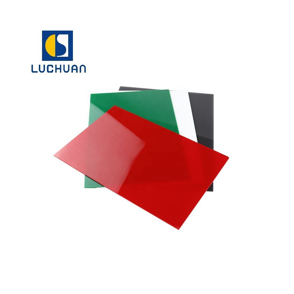 Luhucan Factory Direct Plastic Laser Cutting High Reflective 3mm 10mm Acrylic Panel Sheet Daokang Acryl Plastic